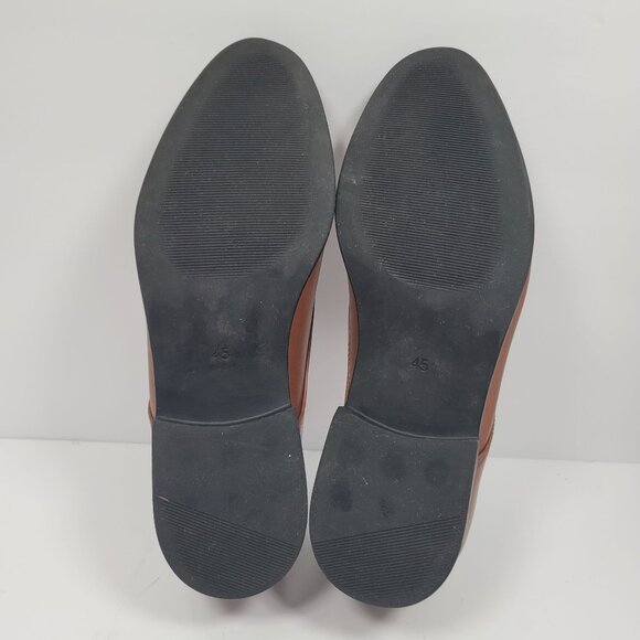H&M Men's Low Heel Brown Oxfords Casual Dress Shoes US Size 11.5 - Picture 7 of 8